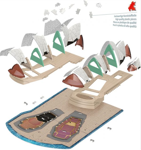 Puzzle 3D Sydney opera house 5 Puzzle 3D Sydney opera house - immagine 3