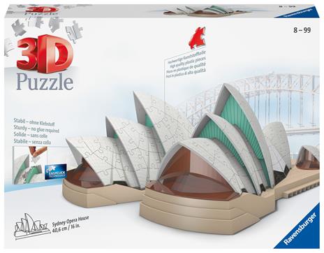 Puzzle 3D Sydney opera house 1 Puzzle 3D Sydney opera house