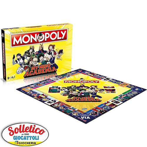 Monopoly - My Hero Academia: Hasbro Gaming (Gioco da Tavolo) 3 Monopoly - My Hero Academia: Hasbro Gaming (Gioco da Tavolo) - immagine 2