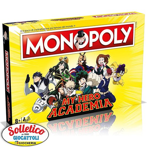 Monopoly - My Hero Academia: Hasbro Gaming (Gioco da Tavolo) 1 Monopoly - My Hero Academia: Hasbro Gaming (Gioco da Tavolo)