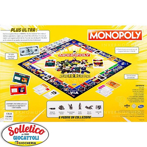 Monopoly - My Hero Academia: Hasbro Gaming (Gioco da Tavolo) 7 Monopoly - My Hero Academia: Hasbro Gaming (Gioco da Tavolo) - immagine 4