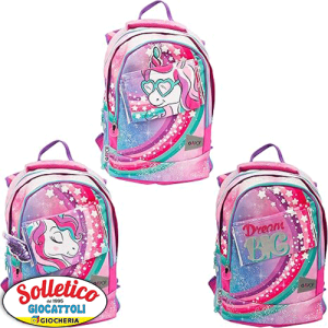 Zaino Unicorn GoPop: Stile e Comfort per un Nuovo Anno Scolastico Fantastico!
