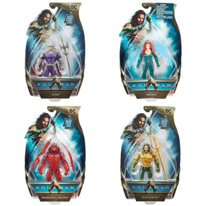 Aquaman action figures DC - Mattel - Assortito | 12cm x 4cm x 15cm