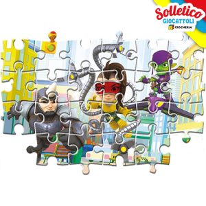 2 Puzzle (2x20 pezzi) - Spidey e i suoi Fantastici Amici: Clementoni 7 il 2 Puzzle (2x20 pezzi) - Spidey e i suoi Fantastici Amici: Clementoni su sfondo bianco.