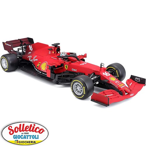 Ferrari Racing SF21 - C. Leclerc: La Formula 1 prende vita in scala 1/18 5 Ferrari Racing SF21 - C. Leclerc: La Formula 1 prende vita in scala 1/18 - immagine 3
