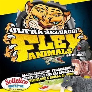 Skifidol Ultra Selvaggi - Flex Animals: Sfida la Natura Selvaggia con 12 Animali Sorprendenti!