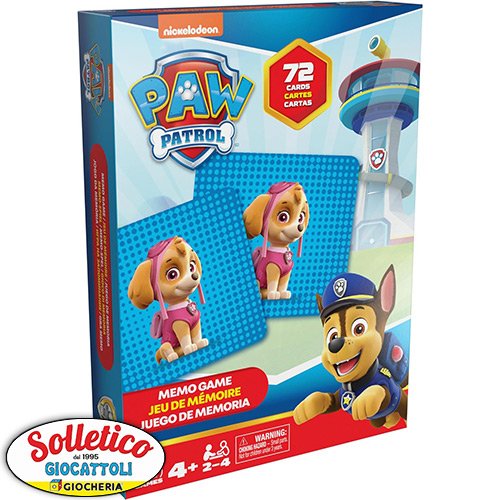 Paw Patrol - Memo Game: Divertimento e Memoria con i Cuccioli Eroici! 1 Paw Patrol - Memo Game: Divertimento e Memoria con i Cuccioli Eroici!