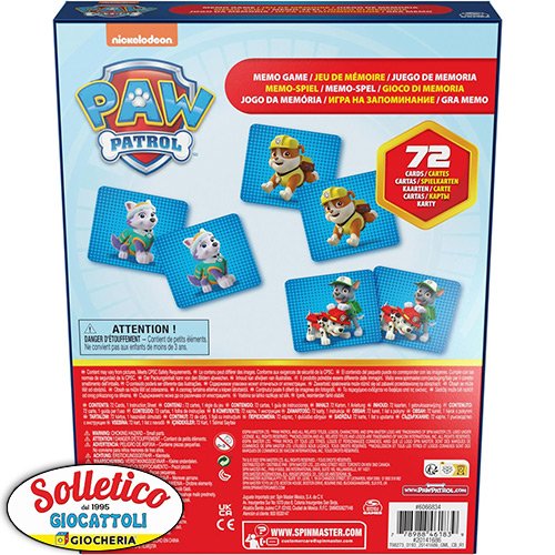 Paw Patrol - Memo Game: Divertimento e Memoria con i Cuccioli Eroici! 3 Paw Patrol - Memo Game: Divertimento e Memoria con i Cuccioli Eroici! - immagine 2