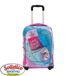 Zaino Trolley Scuola Sirenetta - GoPop: Magia e Funzionalità