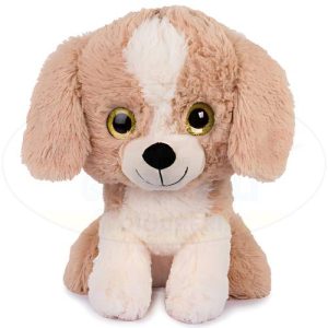 Peluche Beagle 40 cm, giocattolo morbido e affettuoso per bambini, ideale per coccole e giochi creativi.
