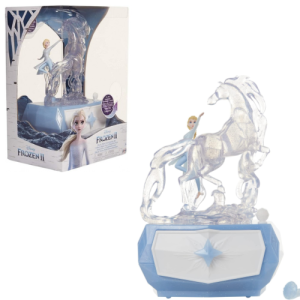 Confezione elegante del Cofanetto Elsa e Water Nokk Jewelry Box, pronta per essere regalata a una bambina.