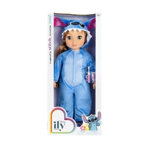 Bambola Stitch Disney ILY 4 Ever 50 cm – Gioca e Colleziona 7 Scatola della bambola Disney ILY 4 Ever da 50 cm, con outfit ispirato a Stitch e accessori inclusi.