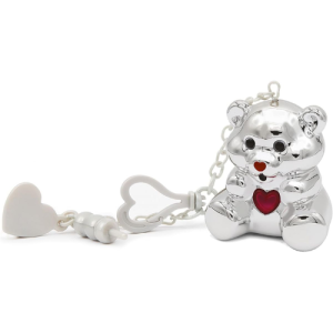 Coccolotti Love & Tell: Oh My Gold | Argento &ndash; Peluche Registrabile con Messaggio Personalizzato | Solletico Giocattoli