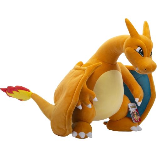 Charizard Peluche Pokémon 60 cm - Morbido Peluche Ufficiale per Avventure Leggendarie 7 Official Charizard Plush 60cm Jazwares