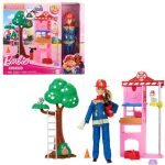 Barbie Vigilessa del Fuoco: Playset con Caserma, Cuccioli e Accessori