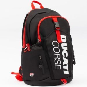 Zaino scuola Ducati estensibile con tre scomparti