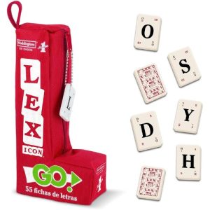 Contenuto della confezione LexGo con lettere e istruzioni