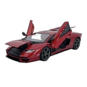 Dettagli realistici e interni dettagliati della Lamborghini Countach Lpi 800-4 '21 Rossa Maisto 1:18.