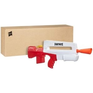 NERF H2O Fortnite Burst AR water blaster with high-capacity tank and rapid-fire action for epic water battles.