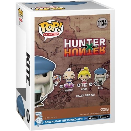 Funko Pop Kite Hunter X Hunter - Figura in Vinile 5 Action figure anime Kite con falce Funko