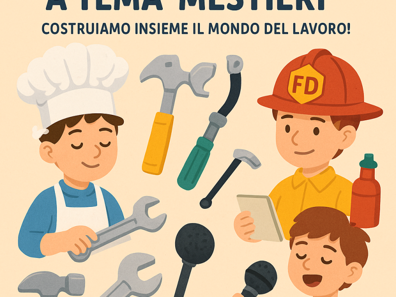 Lavoretti Creativi a Tema ‘Mestieri’: Costruiamo Insieme il Mondo del Lavoro!