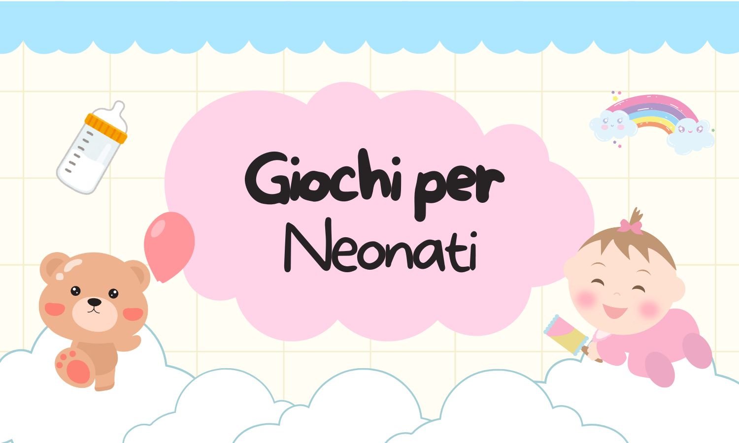 Banner Giocattoli per Neonati