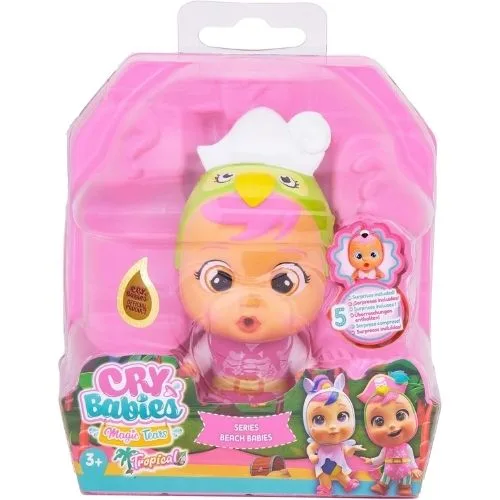 Cry Babies Magic Tears Lora - Bambola Collezionabile con Lacrime Vere 3 Lora Cry Babies che piange lacrime vere