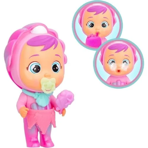 Cry Babies Coraline: 8 Sorprese WOW + Lacrime Schiumose Magiche! 7 Bambola Coraline nella capsula conchiglia trasparente effetto perlato