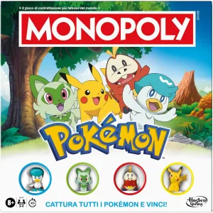 Tracker segnapunti Monopoly Pokémon con Pokémon catturati