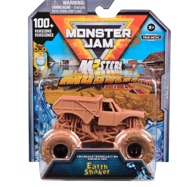 Monster Jam Earth Shaker 1:64 – Mistery Mudders 1 Camion Monster Jam da lavare – Scopri Earth Shaker!