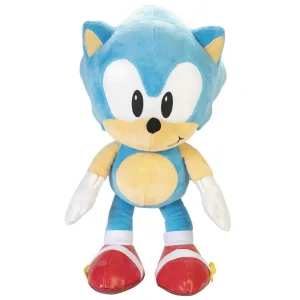 Peluche Sonic da 50 cm in piedi con dettagli fedeli al personaggio
