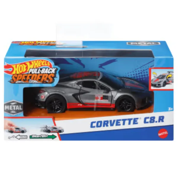 Hot Wheels Bolidi Retrocarica 1:43 – Collezionali Tutti! 9 Hot Wheels 1:43 – Il Regalo Perfetto per Mini Piloti