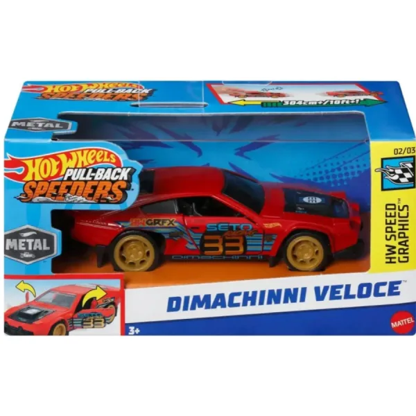 Hot Wheels Bolidi Retrocarica 1:43 – Collezionali Tutti! 13 Scopri i Modelli Hot Wheels Tira e Via – Collezionali Tutti!