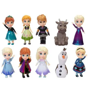 Bamboline Frozen assortite da 9 cm con dettagli realistici