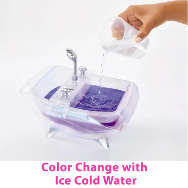 Vasca Glitter Babyz Magica con Colore e Bolle Vere 9 Il Bagno più Magico di Sempre per le Tue Glitter Babyz