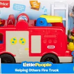 Little People – Camion dei Pompieri - FPV32 - Fisher-Price | 37 cm x 20,5 cm x 14,5 cm