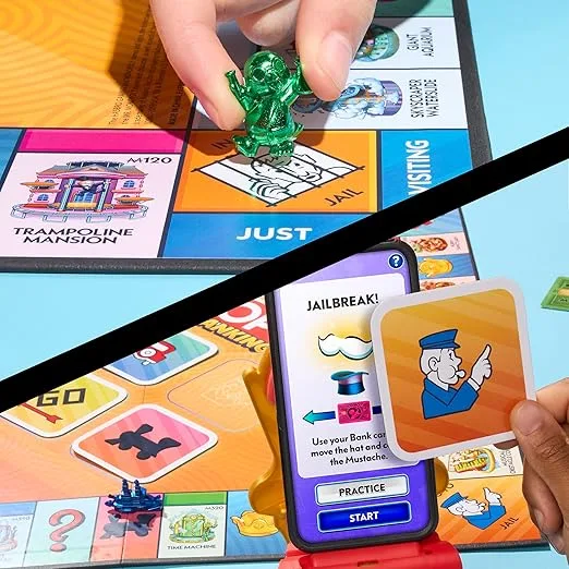 Monopoly App Banking – Gioco da Tavolo con App Interattiva, Versione Italiana | 27cm x 4,5cm x 27cm 9 Monopoly App Banking gioco da tavola lingua italiana