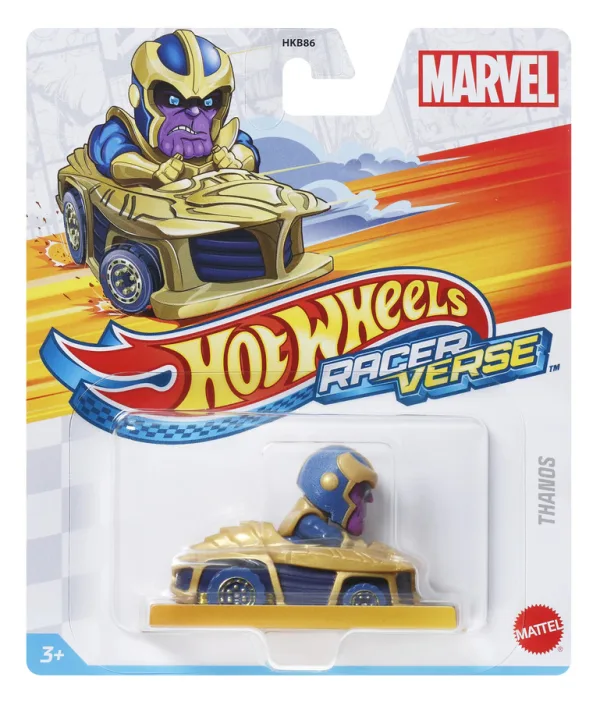 Hot Wheels Racer Verse Marvel Thanos in scala 1:64 | 14,78 x 17,58 x 16,51 cm 1 Hot Wheels Racerverse Thanos