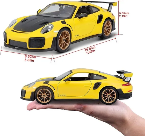 Porsche 911 GT2 RS in scala 1:24 | 23cm x 10cm x 11cm - immagine 9