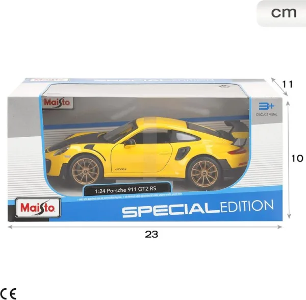Porsche 911 GT2 RS in scala 1:24 | 23cm x 10cm x 11cm - immagine 10