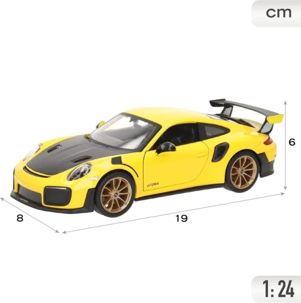 Porsche 911 GT2 RS in scala 1:24 | 23cm x 10cm x 11cm - immagine 6