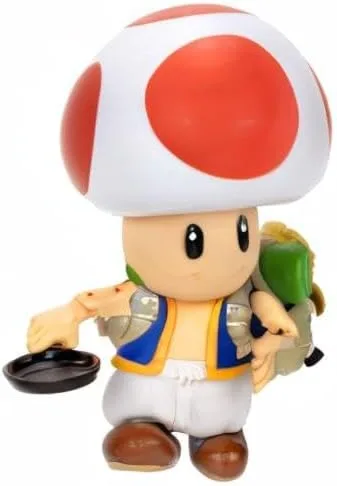 Super Mario Bros. Movie – Action figure Nintendo di Toad 13 cm | 16cm x 19cm x 9cm 11 Super Mario Bros. Movie – Action figure Nintendo di Toad 13 cm | 16cm x 19cm x 9cm - immagine 6