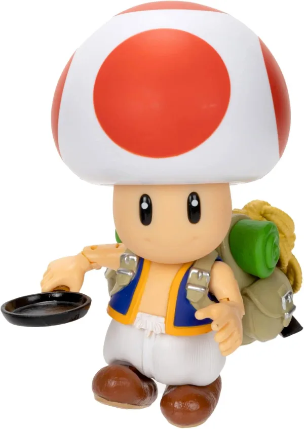 Super Mario Bros. Movie – Action figure Nintendo di Toad 13 cm | 16cm x 19cm x 9cm 3 Super Mario Bros. Movie – Action figure Nintendo di Toad 13 cm | 16cm x 19cm x 9cm - immagine 2