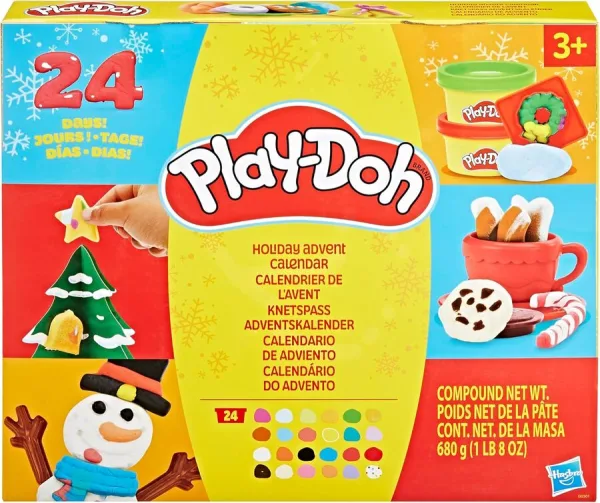 calendario avvento playdoh
