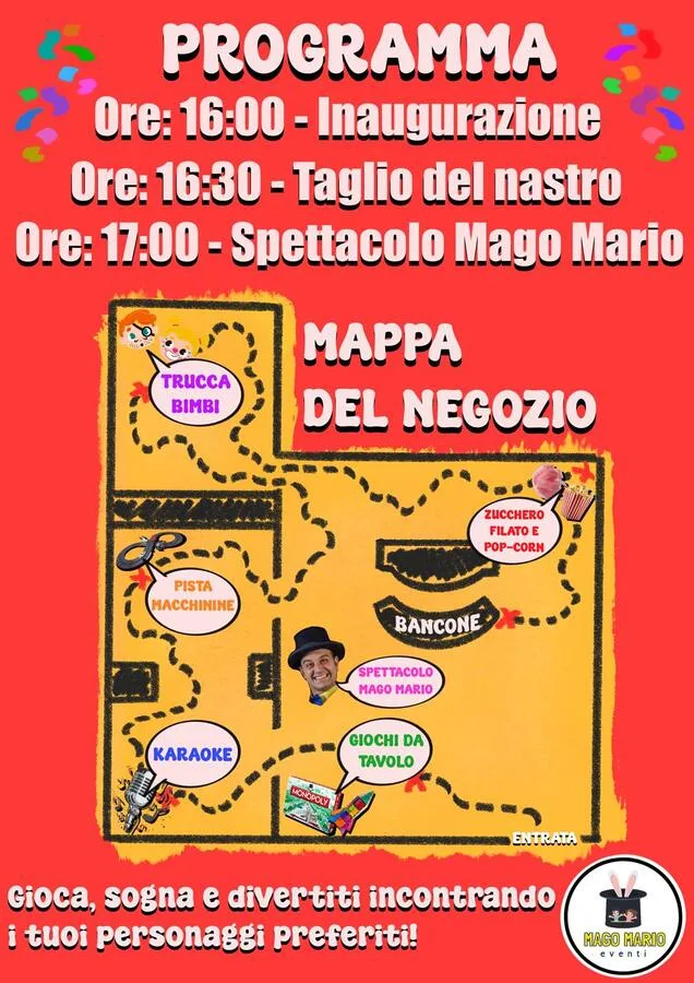 🎉 Nuova Apertura Solletico Giocattoli: la magia dei giochi arriva a Tivoli! 🎉 1 Programmazione inaugurazione solletico giocattoli