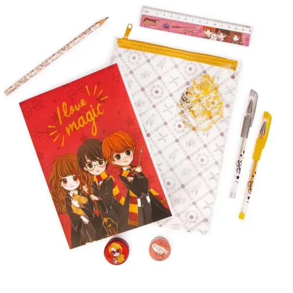 Harry Potter - Set quadernino - Giocheria | 21cm x 15cm x 2cm 1 Harry Potter - Set quadernino