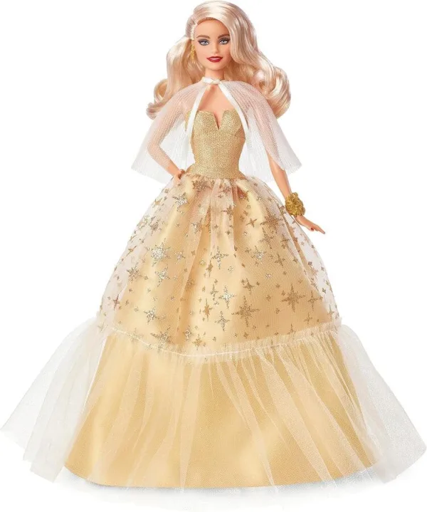 Barbie magia delle feste 2023 - 35esimo anniversario - Mattel | 30cm x 6cm x 16cm 3 Barbie magia delle feste 2023