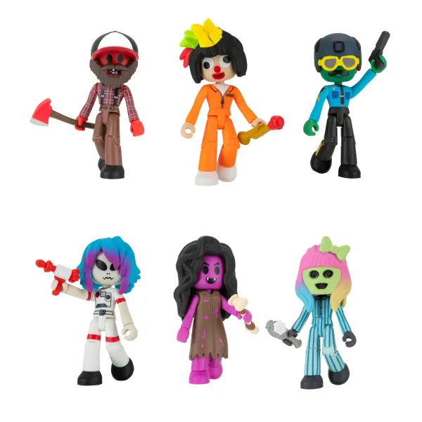 Brookhaven Most Wanted - set 6 personaggi - Jazwares | 25cm x 6cm x 22cm 5 Brookhaven's Most Wanted - set 6 personaggi - Jazwares