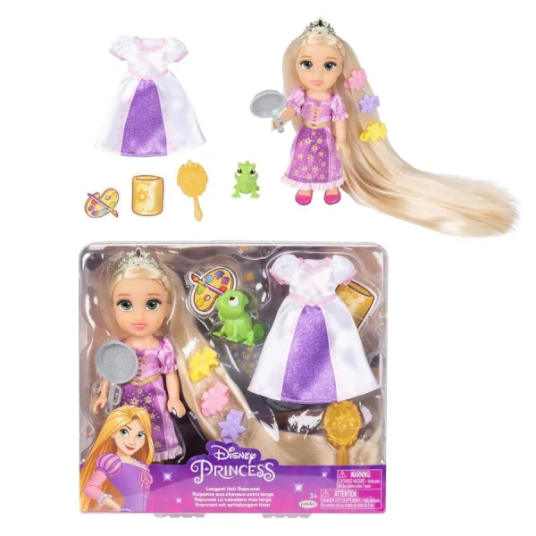 Disney Princess Rapunzel – Playset Longest hair Rapunzel – Jakks Pacific | 22cm x 6cm x 19cm 3 Disney Princess Rapunzel