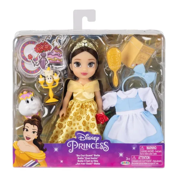 Disney Princess Bella – Playset Be Our Guest – Jakks Pacific | 22cm x 6cm x 19cm 1 Disney Princess Bella – Playset Be Our Guest